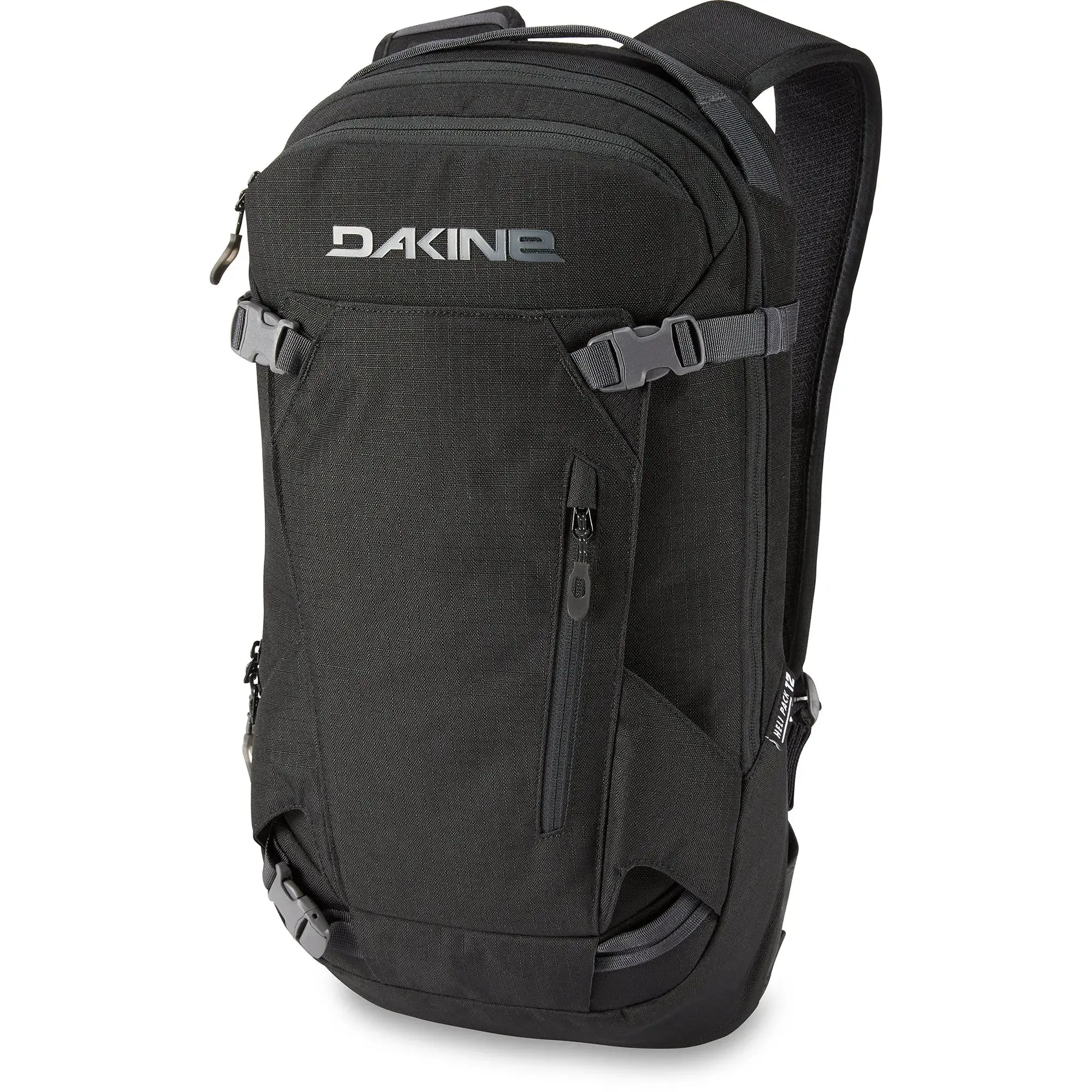 Heli 12L Ski Backpack - Black