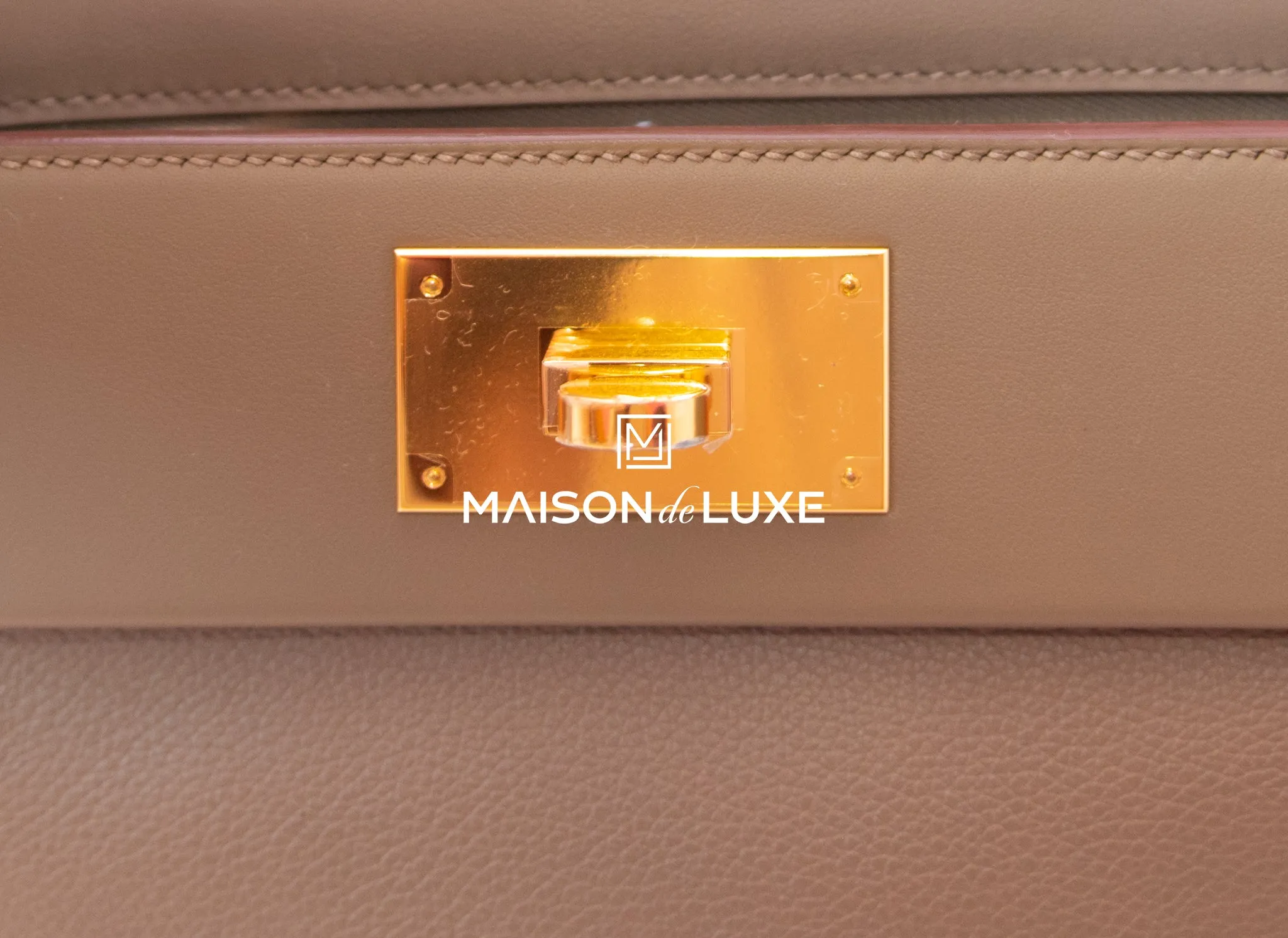 Hermes Mini 24/24 Bag Etoupe Evercolor