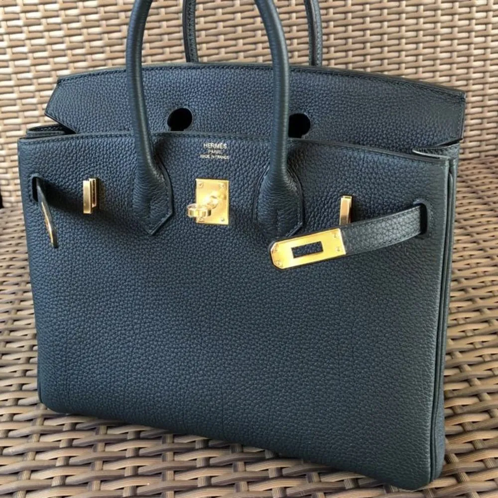 Hermès Birkin 25 Vert Cyprès Togo Gold Hardware GHW