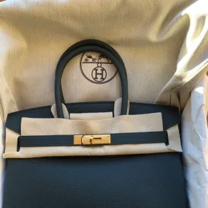 Hermès Birkin 30 Vert Cyprès Togo Gold Hardware GHW