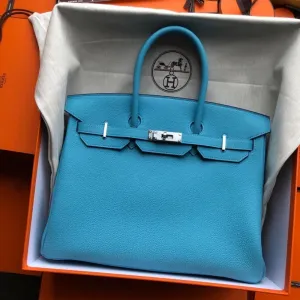 Hermès Birkin 35 Bleu du Nord Togo Palladium Hardware PHW