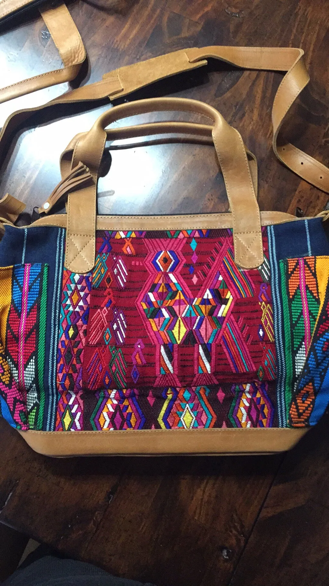 Huipil Chameleon Diaper Bag back pack day bag purse cdb Cross Body (medium) #014