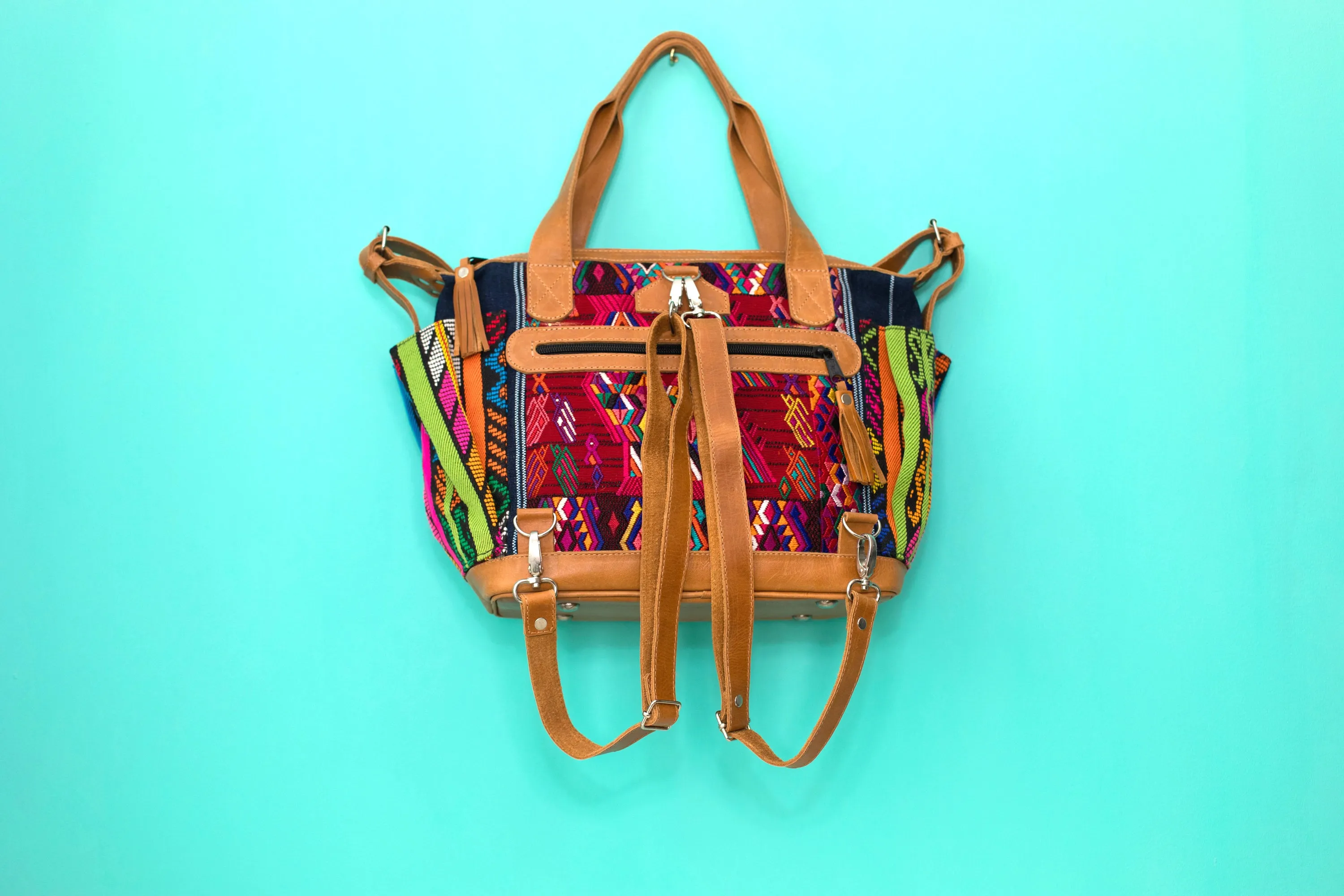 Huipil Chameleon Diaper Bag back pack day bag purse cdb Cross Body (medium) #014