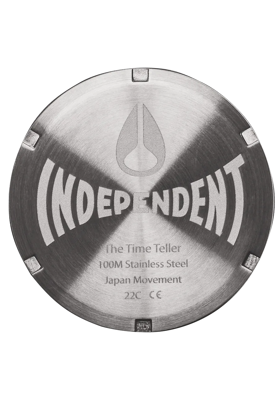 Independent Time Teller - All Silver