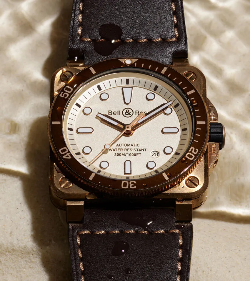 INSTRUMENTS - BR 03 DIVER WHITE