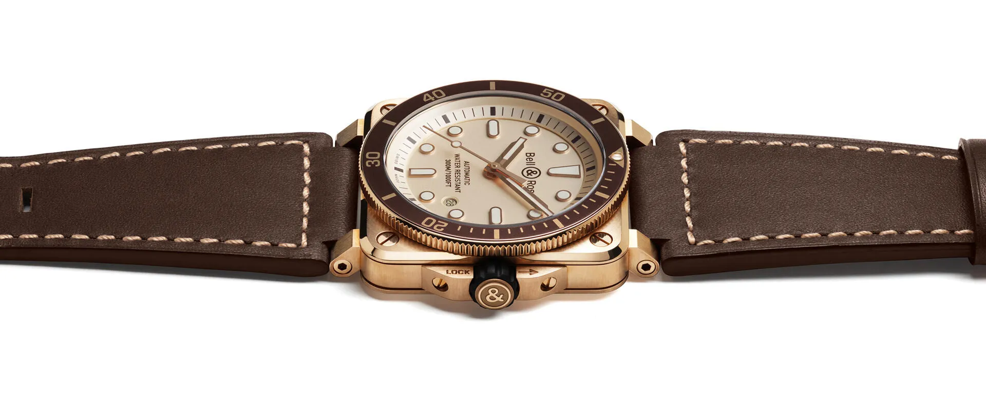 INSTRUMENTS - BR 03 DIVER WHITE