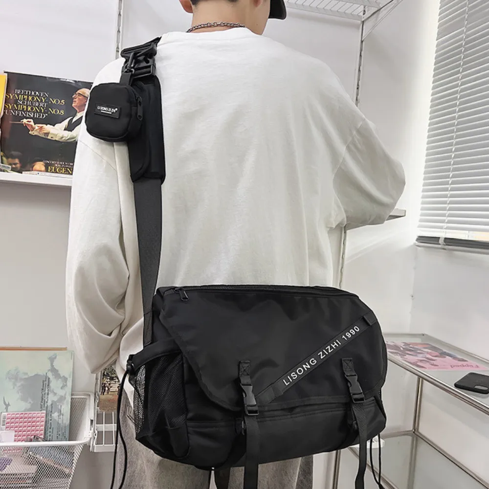 Japanese Workwear Crossbody Messenger Bag