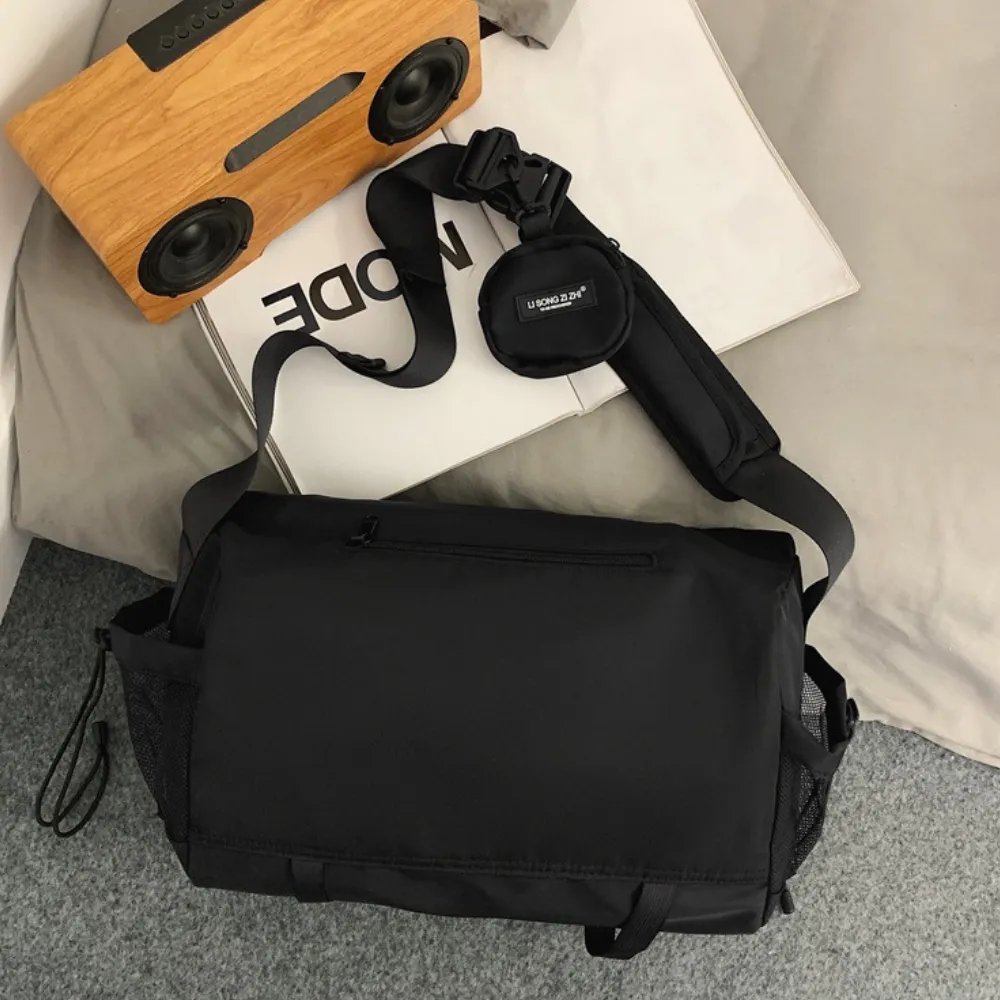 Japanese Workwear Crossbody Messenger Bag