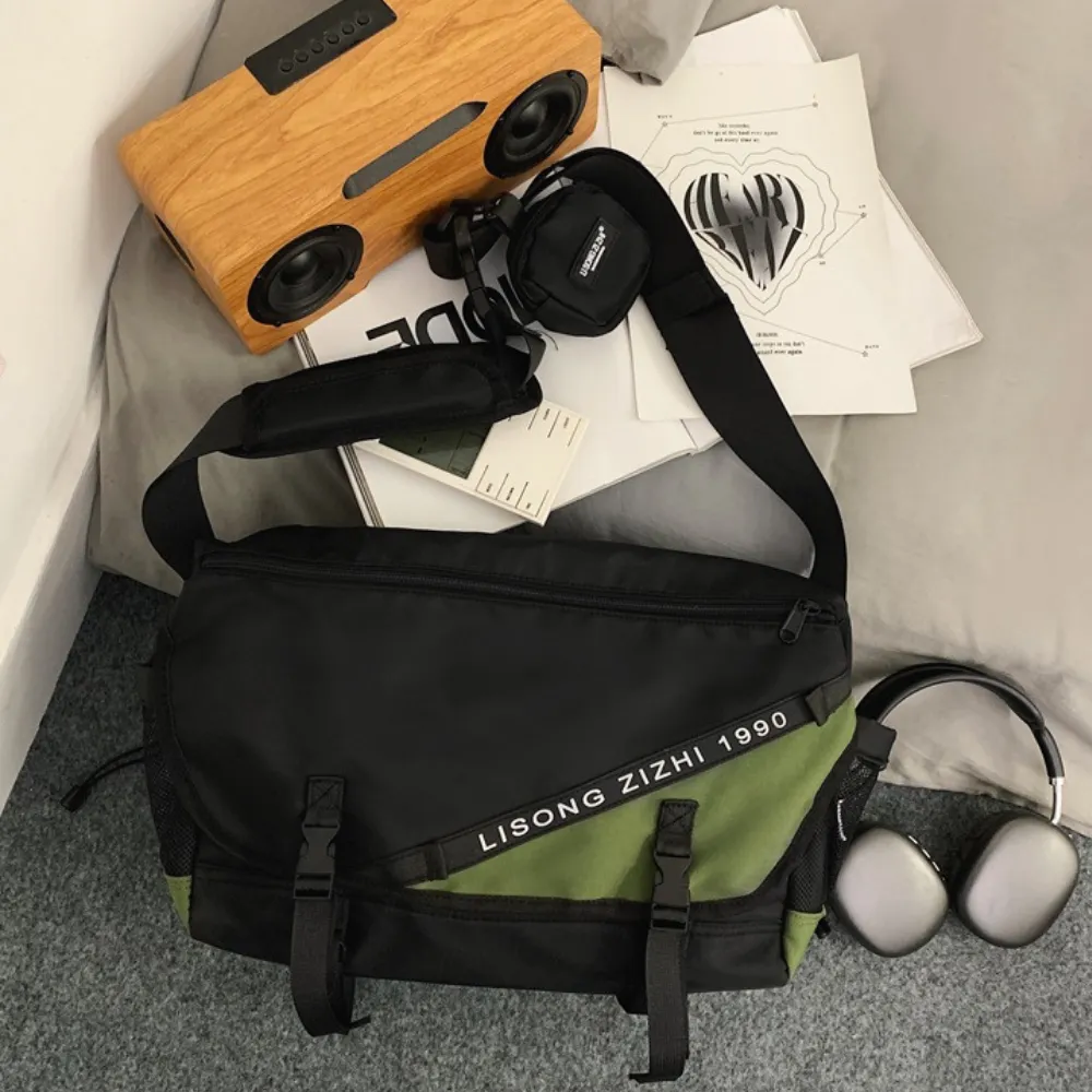 Japanese Workwear Crossbody Messenger Bag