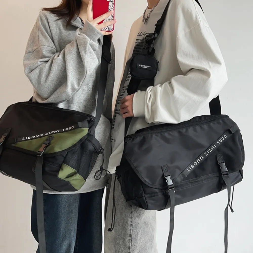 Japanese Workwear Crossbody Messenger Bag