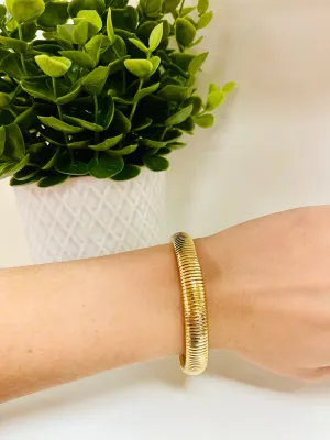 Jett Stretch Gold Bracelet