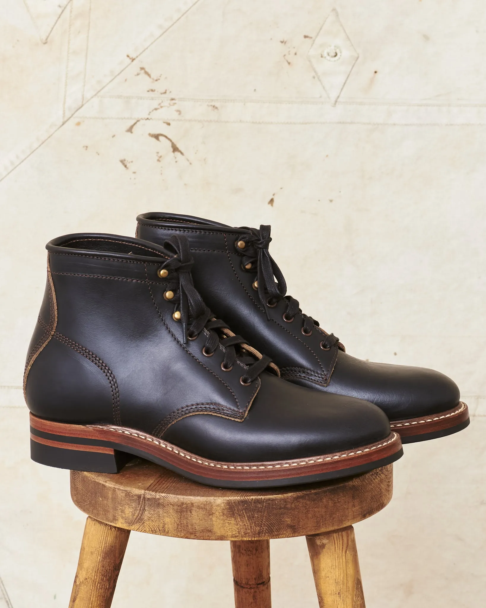John Lofgren LK-040 El Capitan Boots Horween CXL Black