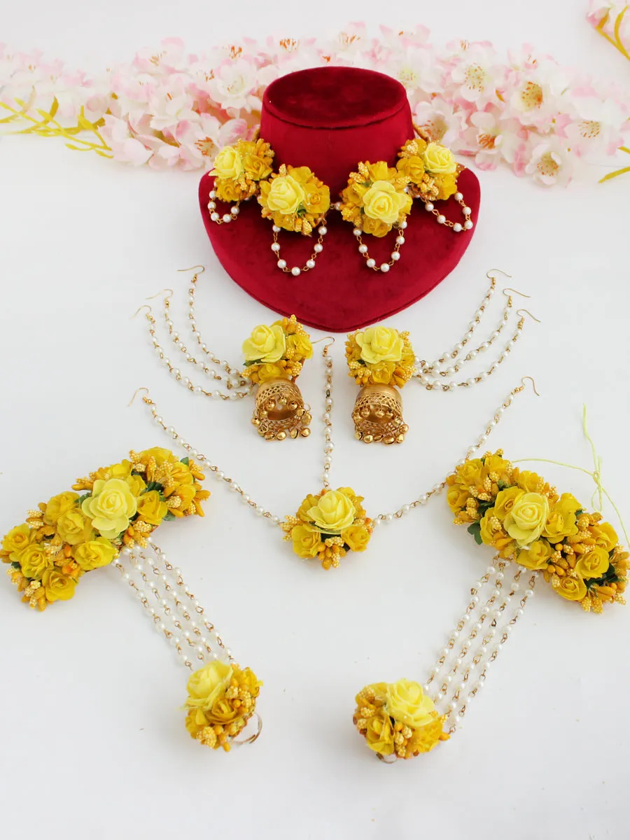 Kiara Floral Bridal Set