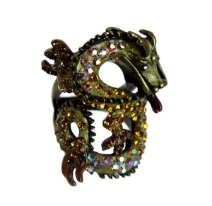 Kirks Folly Dragon Rider Ring Size 6