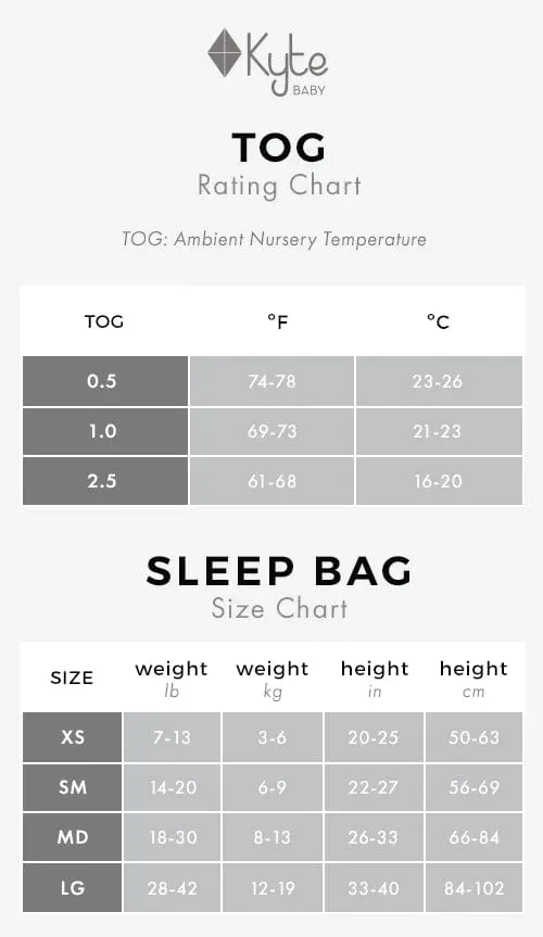 Kyte BABY 1.0 TOG Sleep Bag - Sage