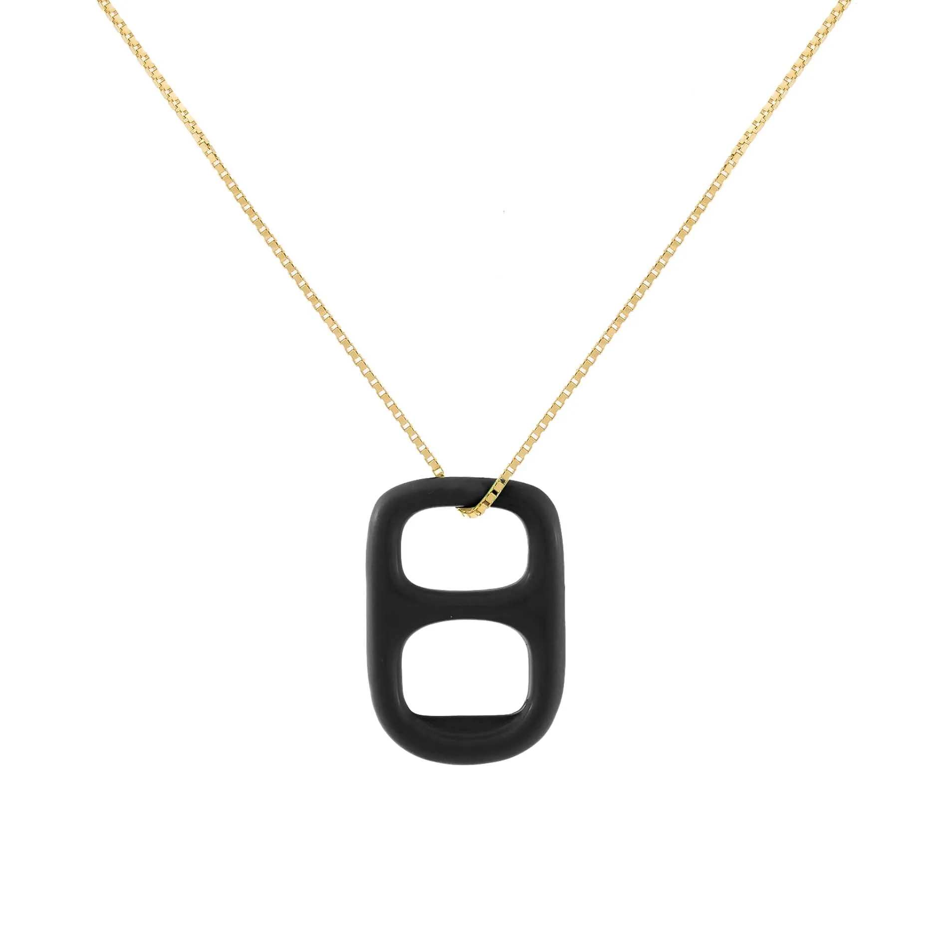 Large Enamel Soda Can Top Necklace