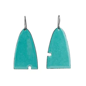 Lauren Markley Enamel Wire Dangle Earrings