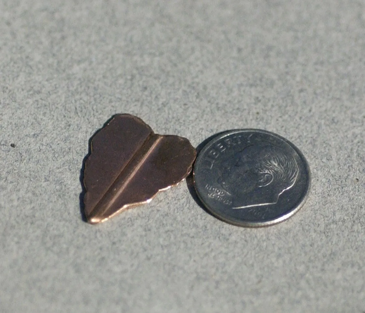 Leaf 15mm x 20mm Shape Soldering Enameling