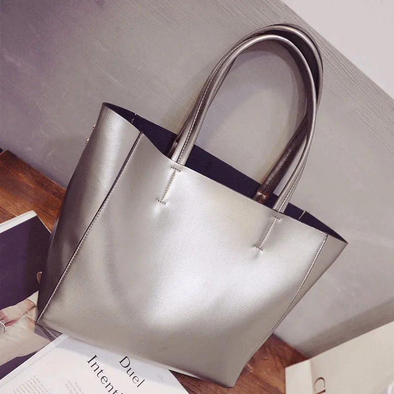 Leather Designer Large Capacity Women Messenger Bags