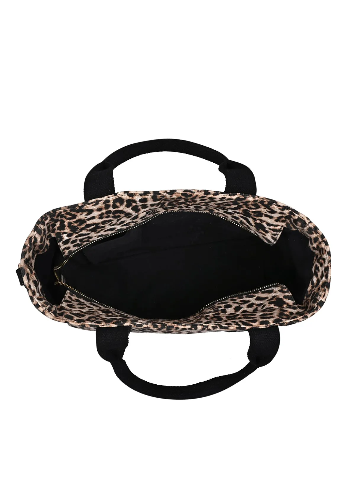LEOPARD PRINTED URBAN TOTE