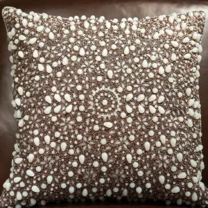 Light Green Opaline Floral Beading - Sabira Collection