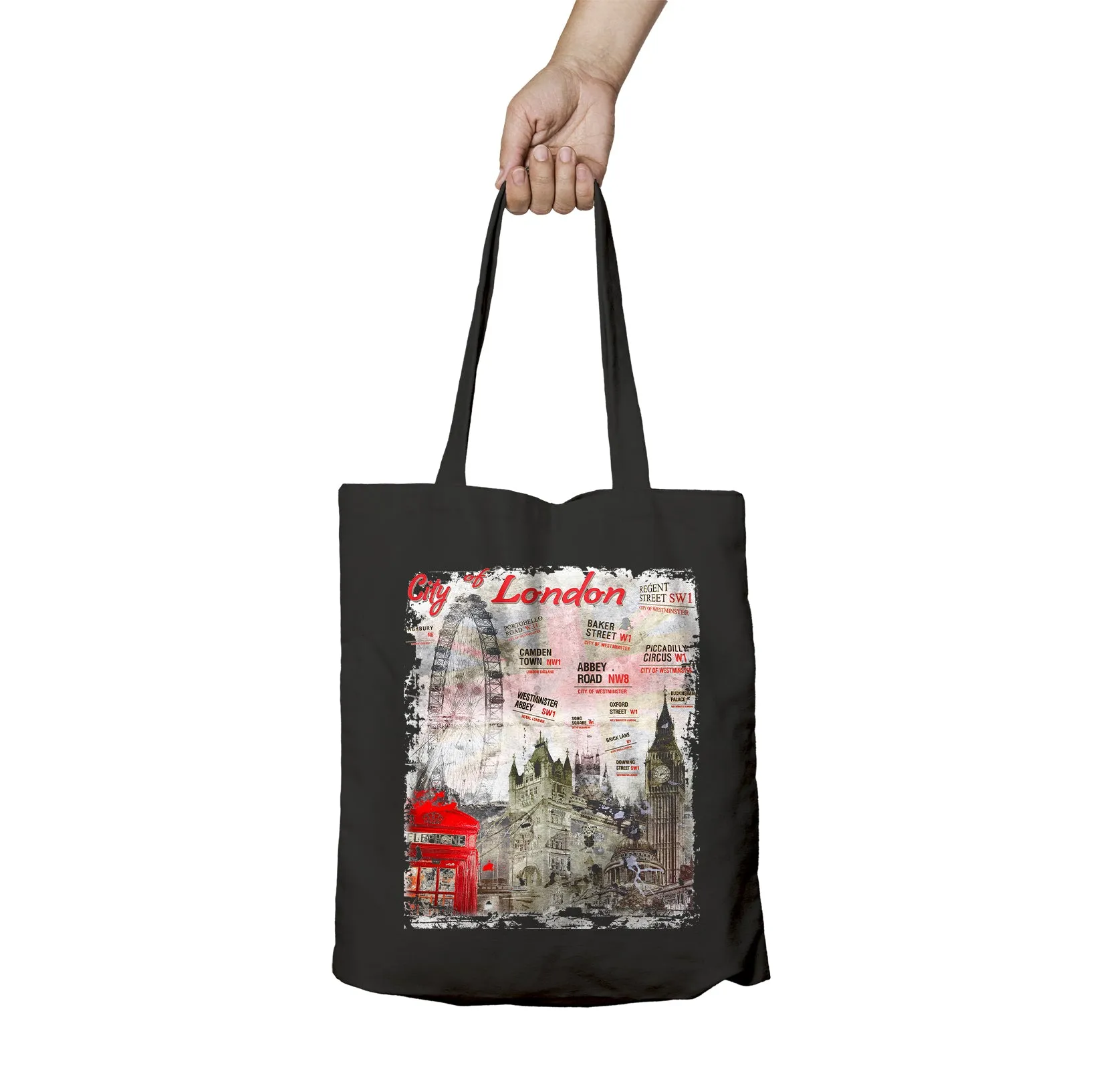 London Fusion Street Signs Official Tote Bag