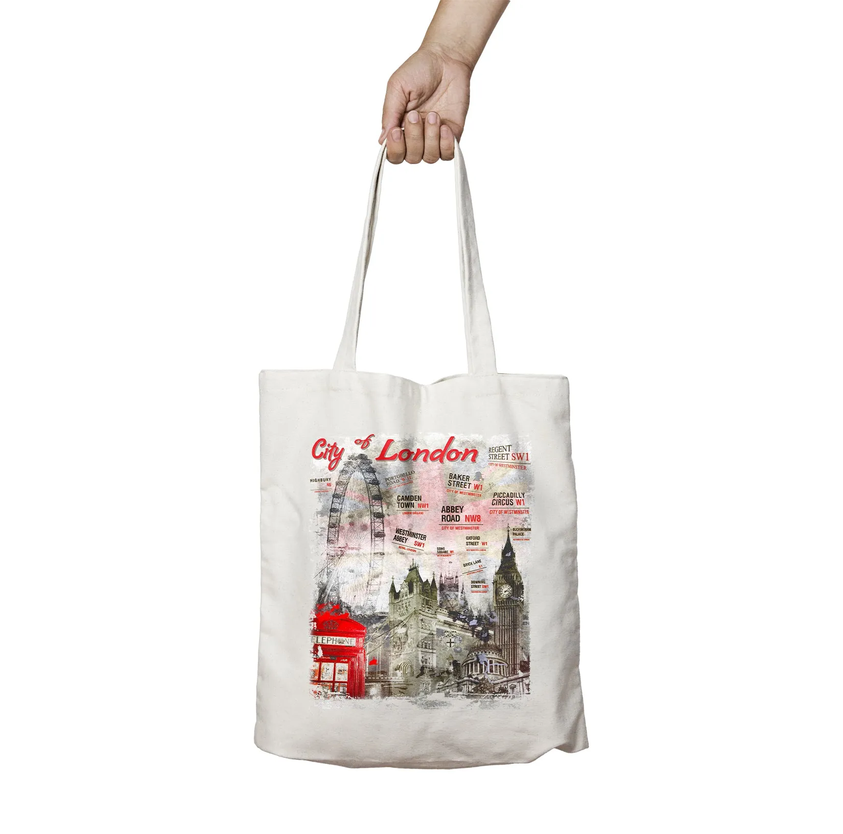 London Fusion Street Signs Official Tote Bag