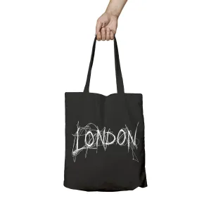 London Stencil Tag Scribble Official Tote Bag