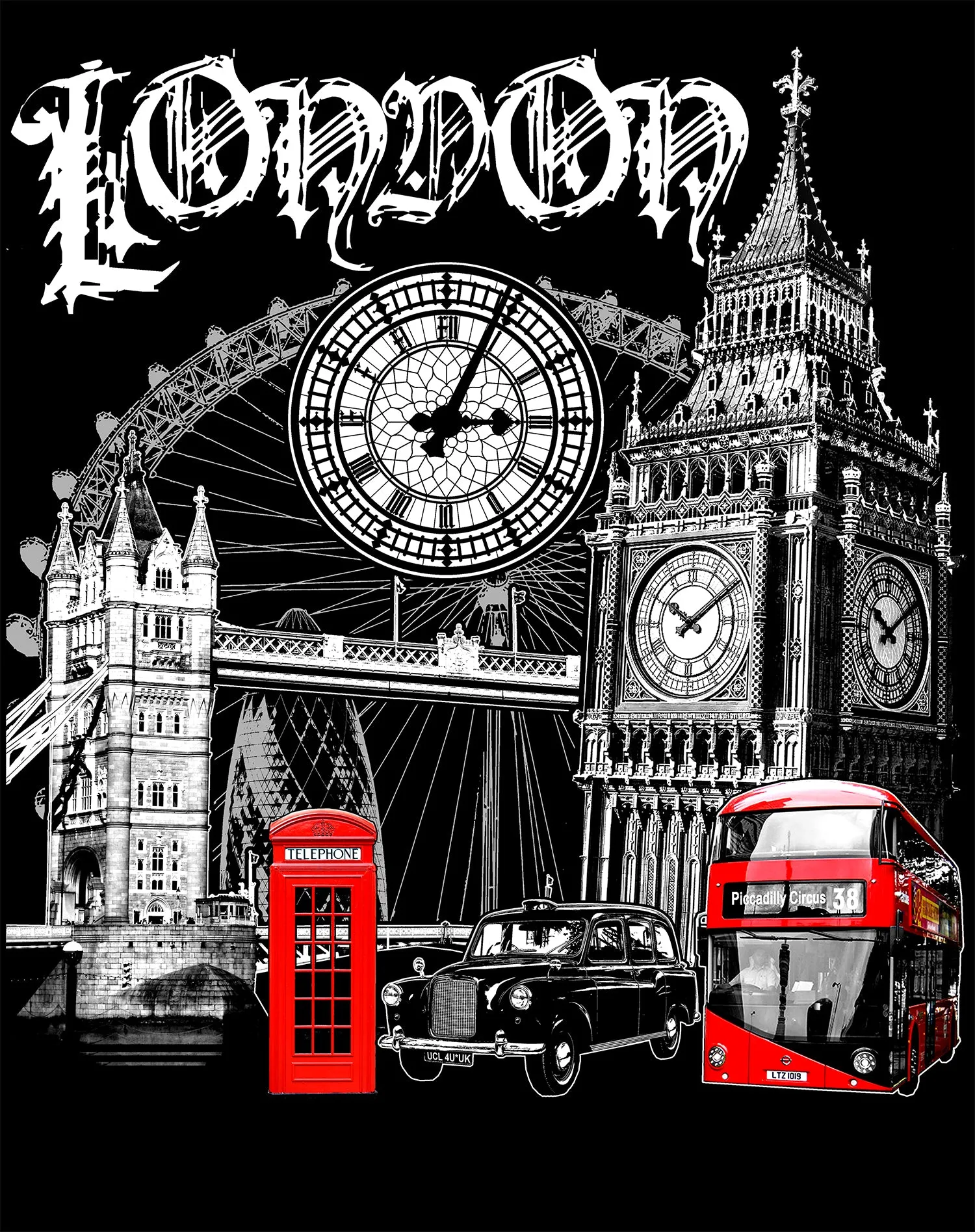 London Technicolour Official Tote Bag