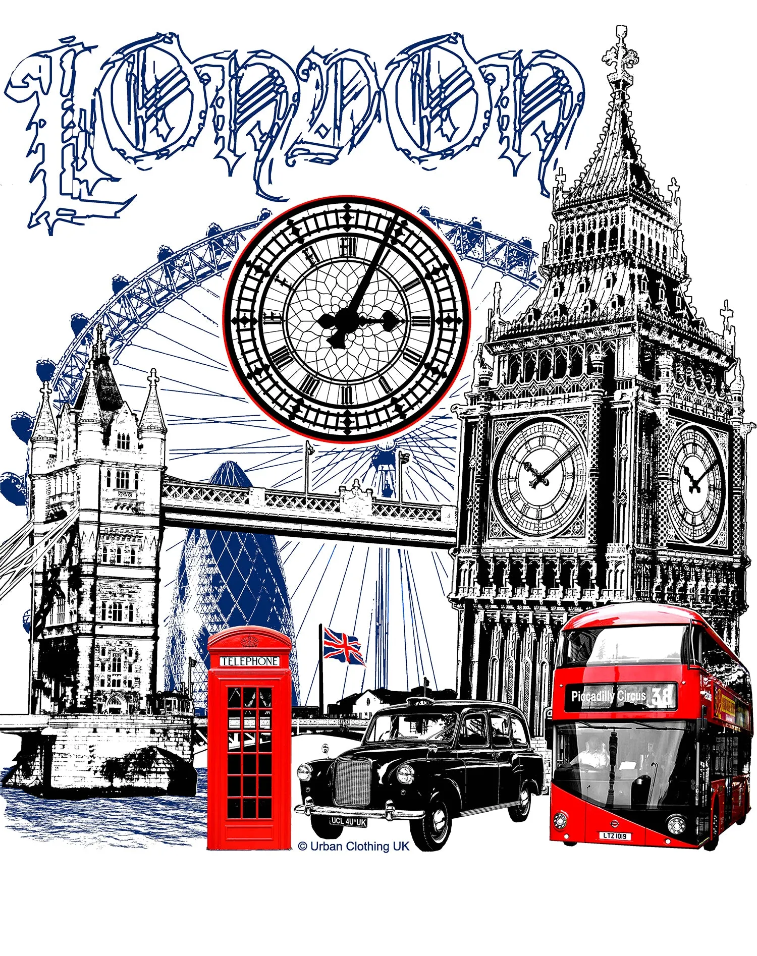 London Technicolour Official Tote Bag