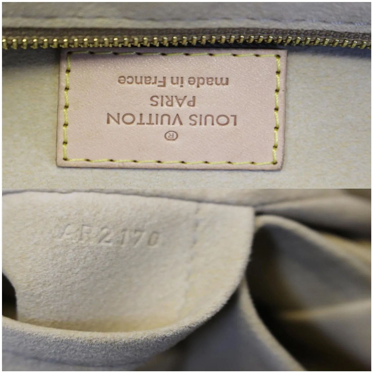LOUIS VUITTON Artsy MM Monogram Canvas Shoulder Bag Brown
