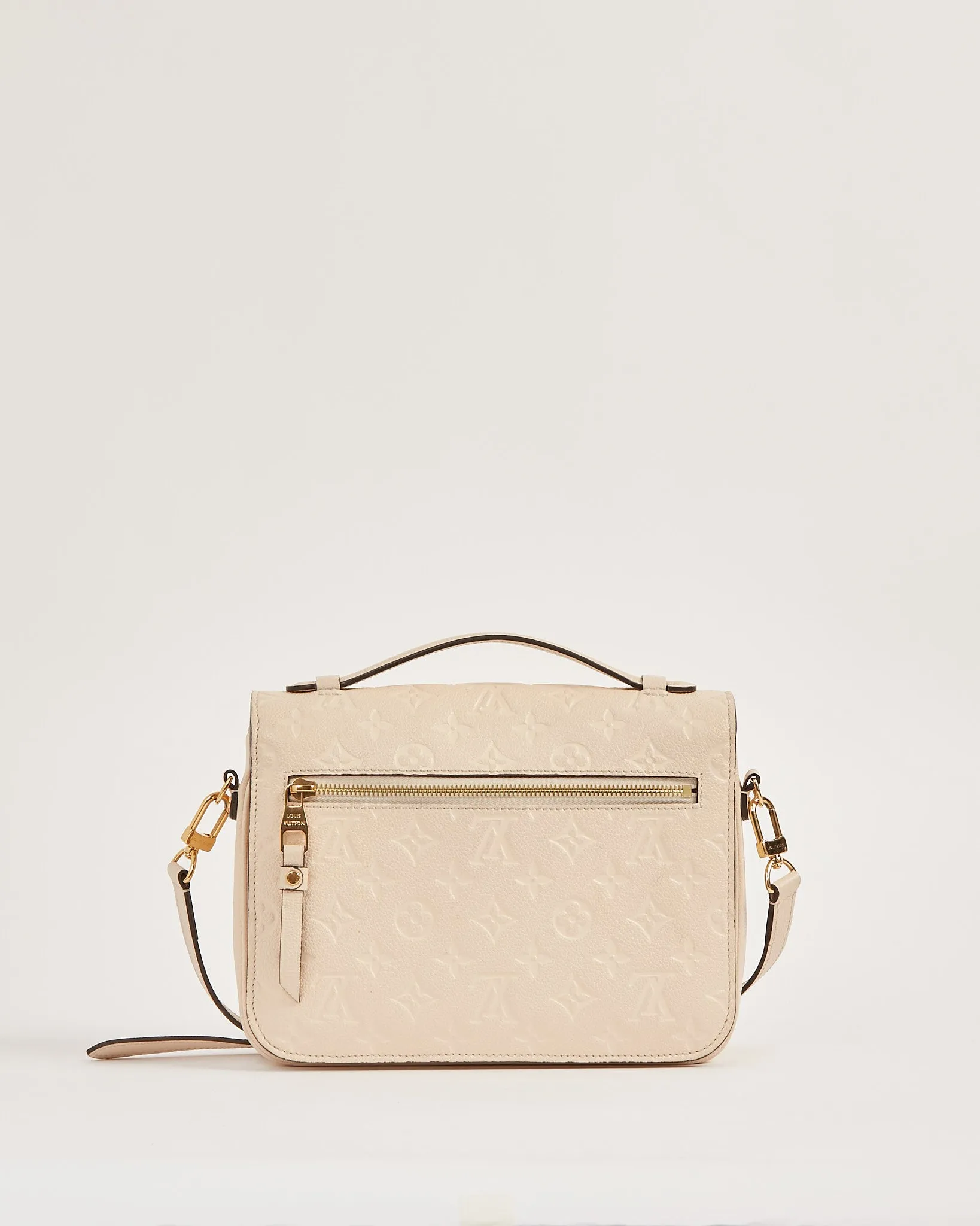 Louis Vuitton Beige Empreinte Monogram Pochette Metis Bag