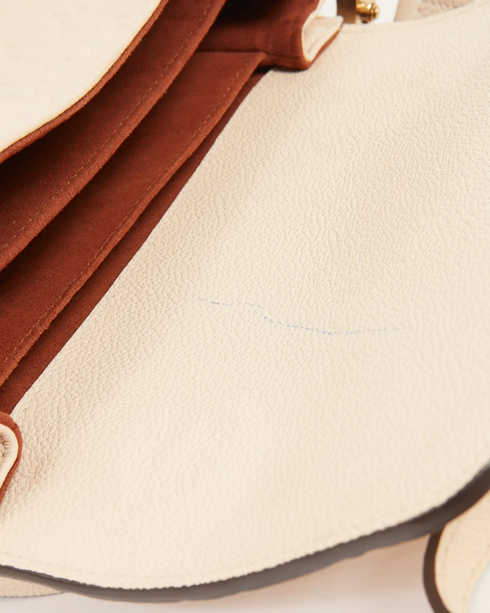 Louis Vuitton Beige Empreinte Monogram Pochette Metis Bag