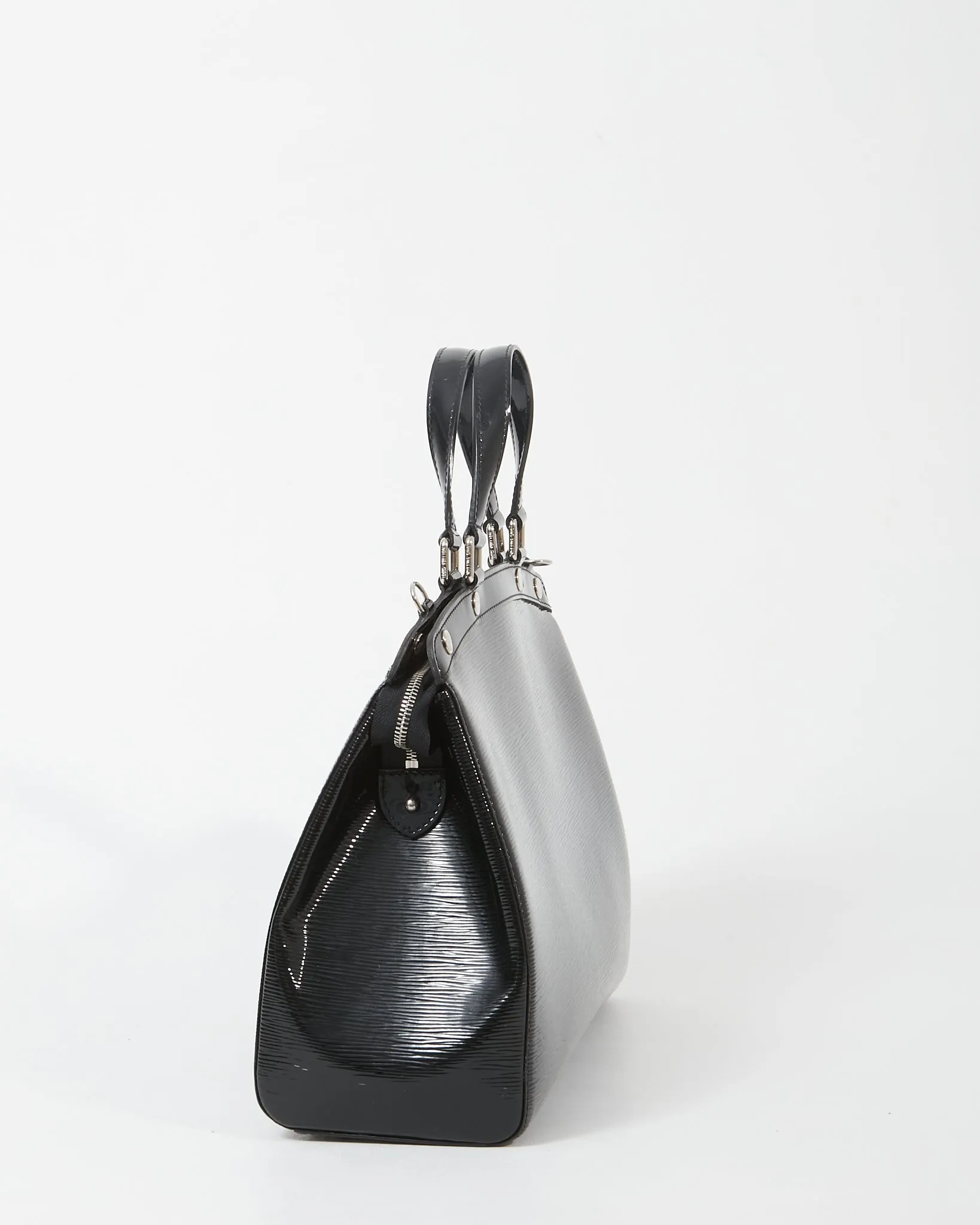 Louis Vuitton Black Epi Electric Vernis Brea GM Bag