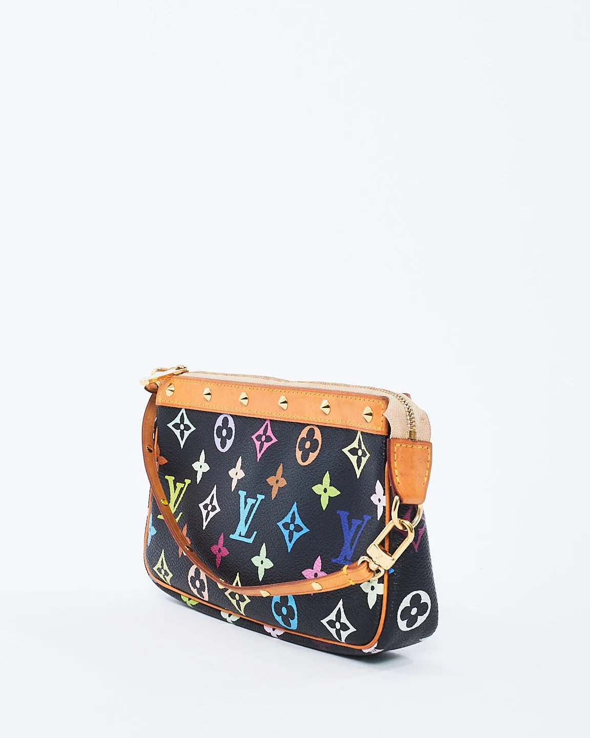 Louis Vuitton Black Monogram Multi Murakami Pochette Accessoires