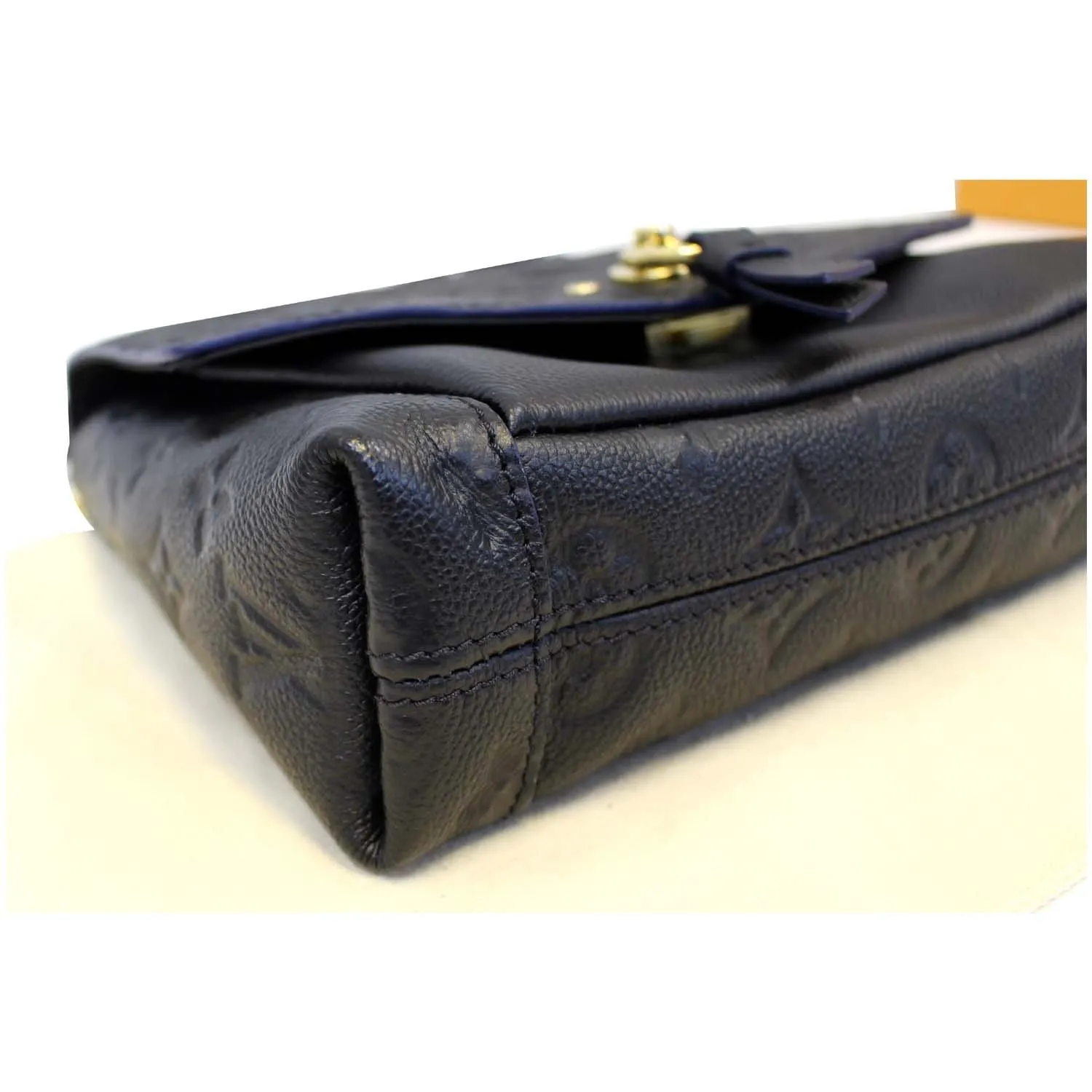 LOUIS VUITTON Blanche BB Monogram Empreinte Crossbody Bag Black