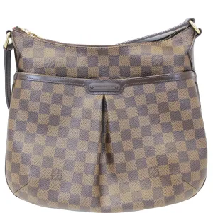 LOUIS VUITTON Bloomsbury PM Damier Ebene Crossbody Bag Brown