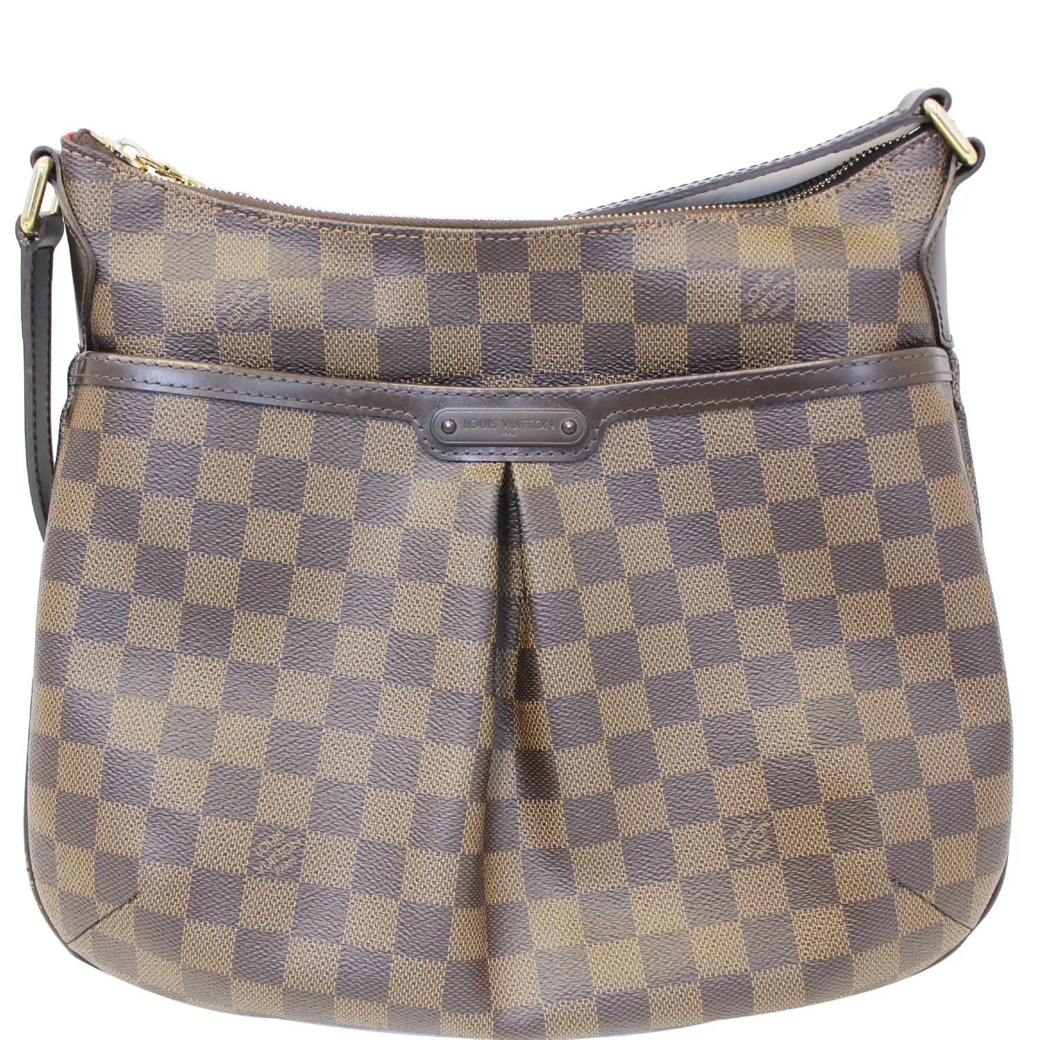 LOUIS VUITTON Bloomsbury PM Damier Ebene Crossbody Bag Brown