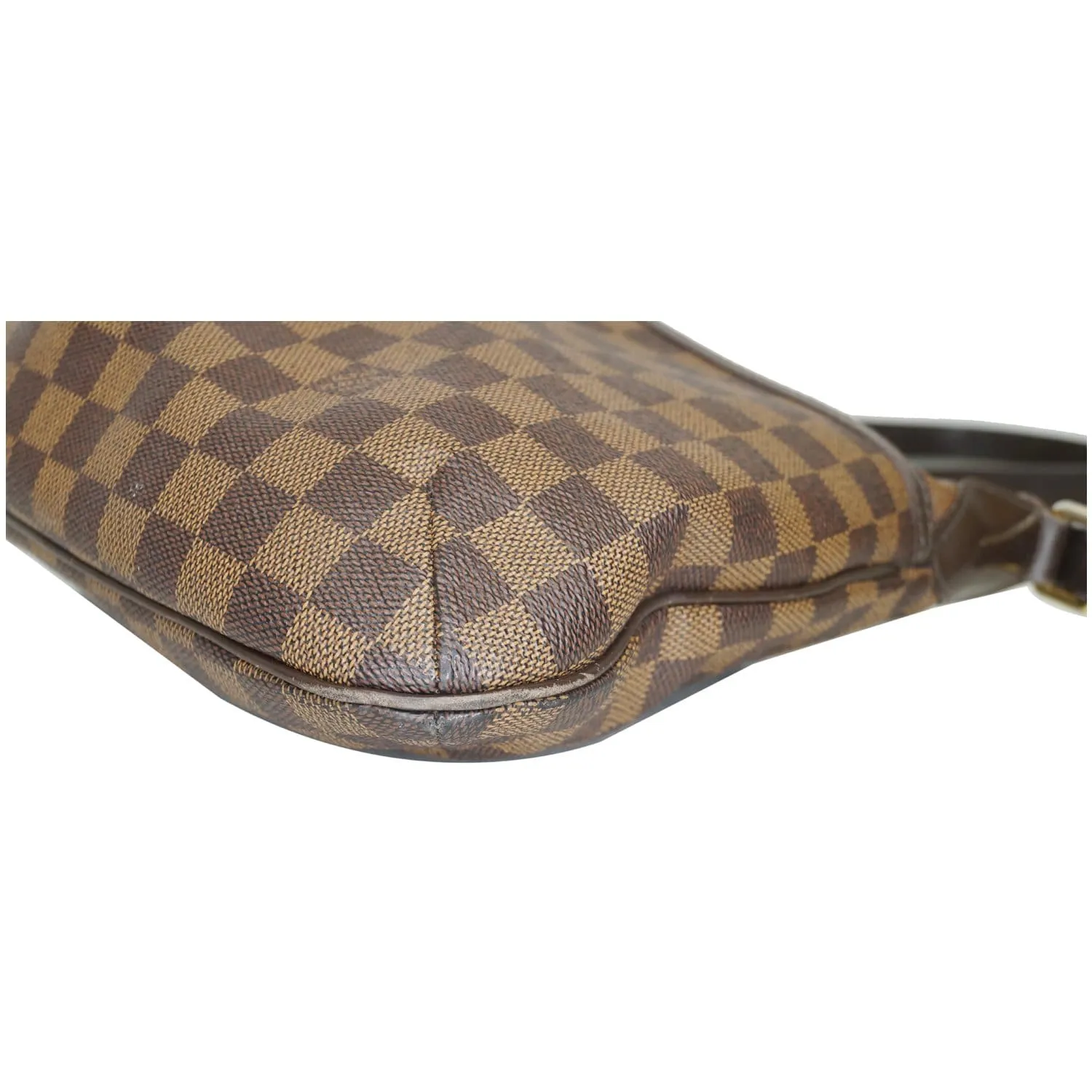 LOUIS VUITTON Bloomsbury PM Damier Ebene Crossbody Bag Brown