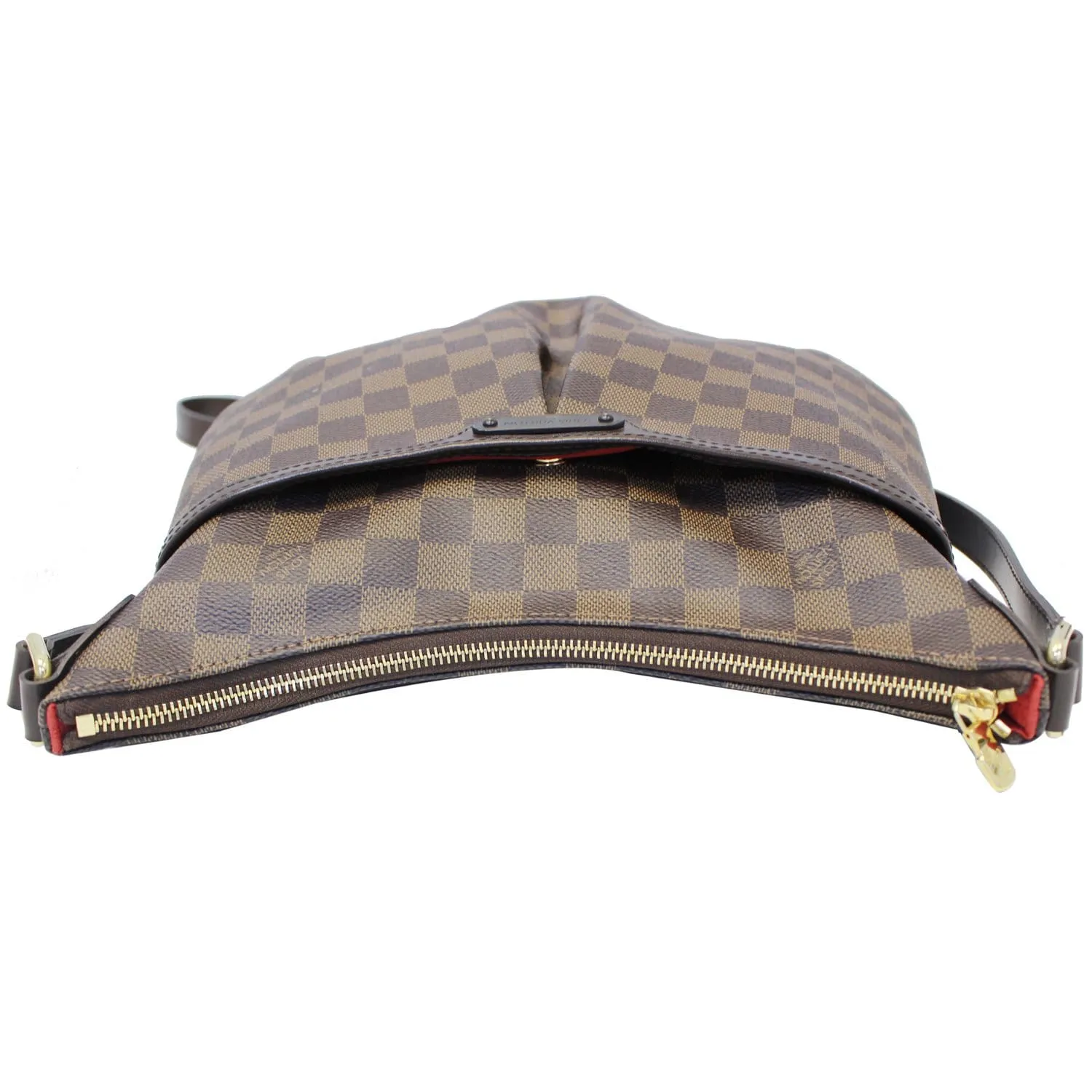 LOUIS VUITTON Bloomsbury PM Damier Ebene Crossbody Bag Brown
