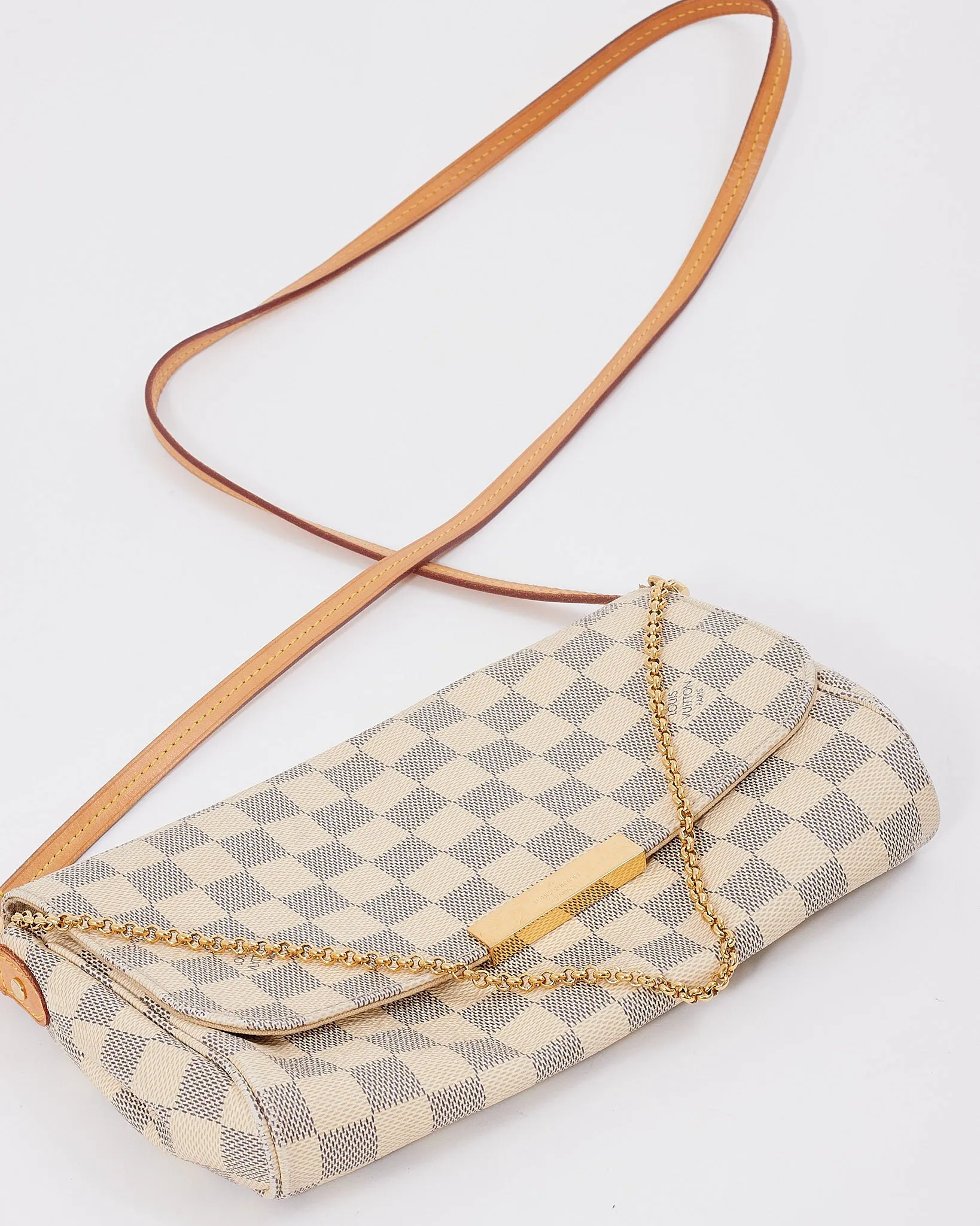 Louis Vuitton Damier Azur Canvas Favourite MM Bag