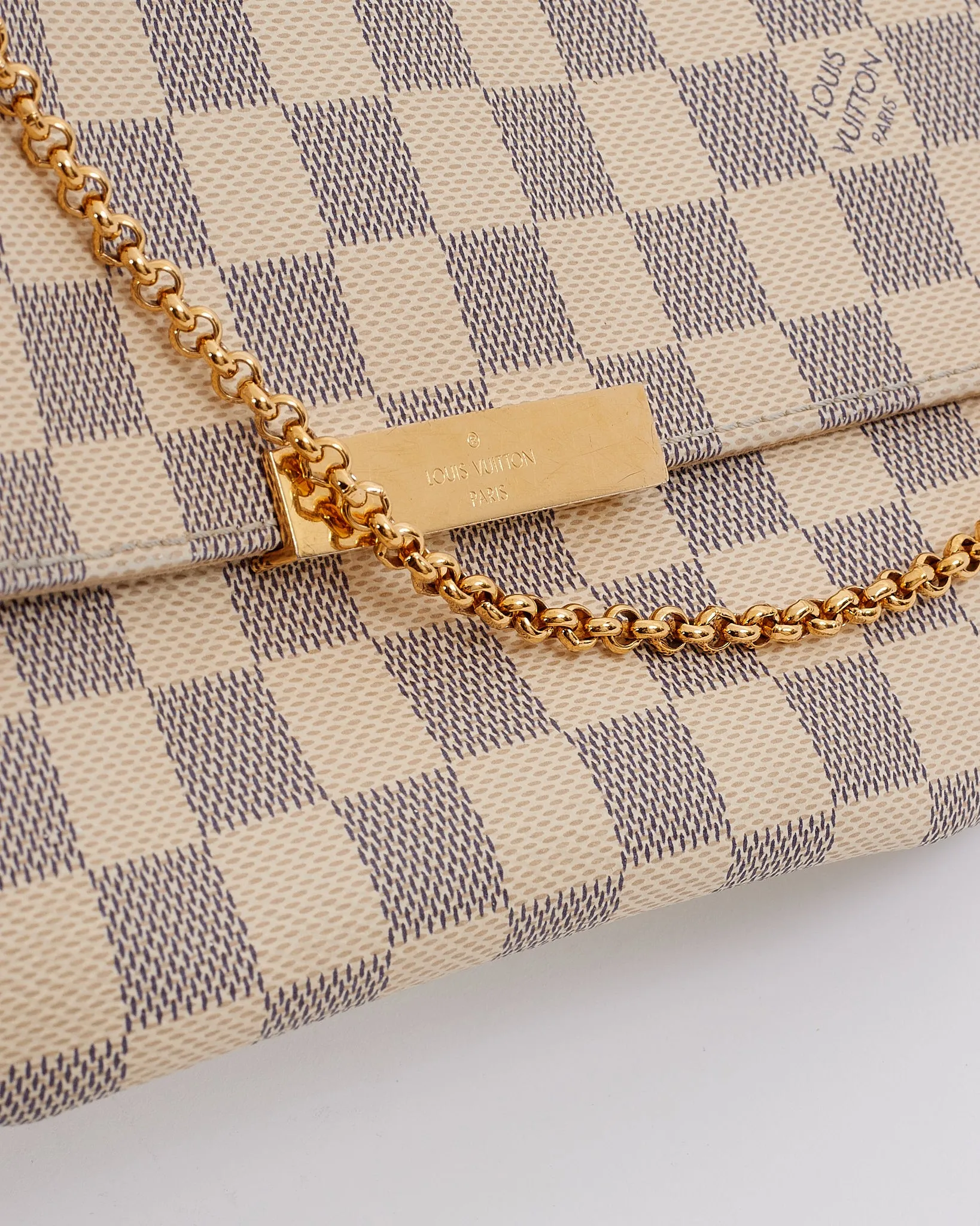 Louis Vuitton Damier Azur Canvas Favourite MM Bag