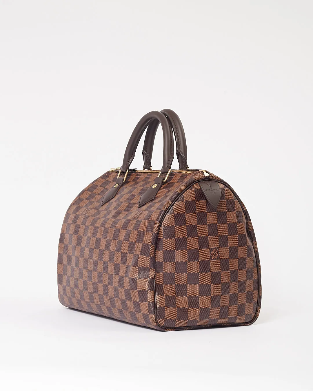 Louis Vuitton Damier Ebene Canvas Speedy 30 Bag