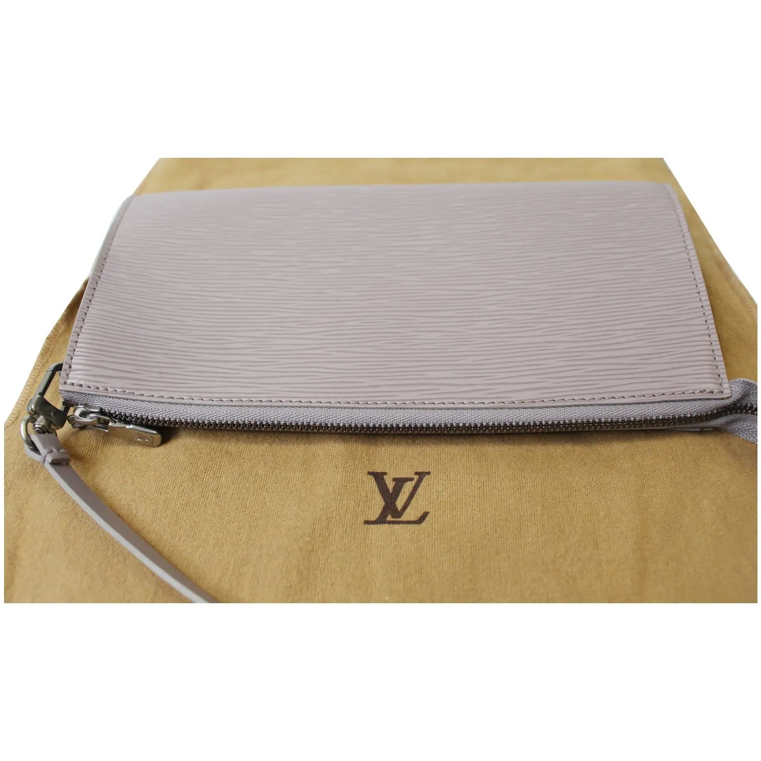 LOUIS VUITTON Epi Leather Pochette Accessories 24 Pouch Lilac