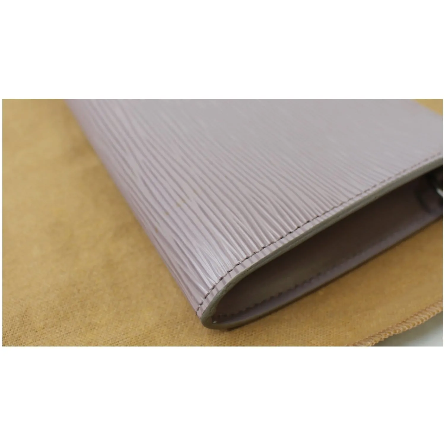LOUIS VUITTON Epi Leather Pochette Accessories 24 Pouch Lilac