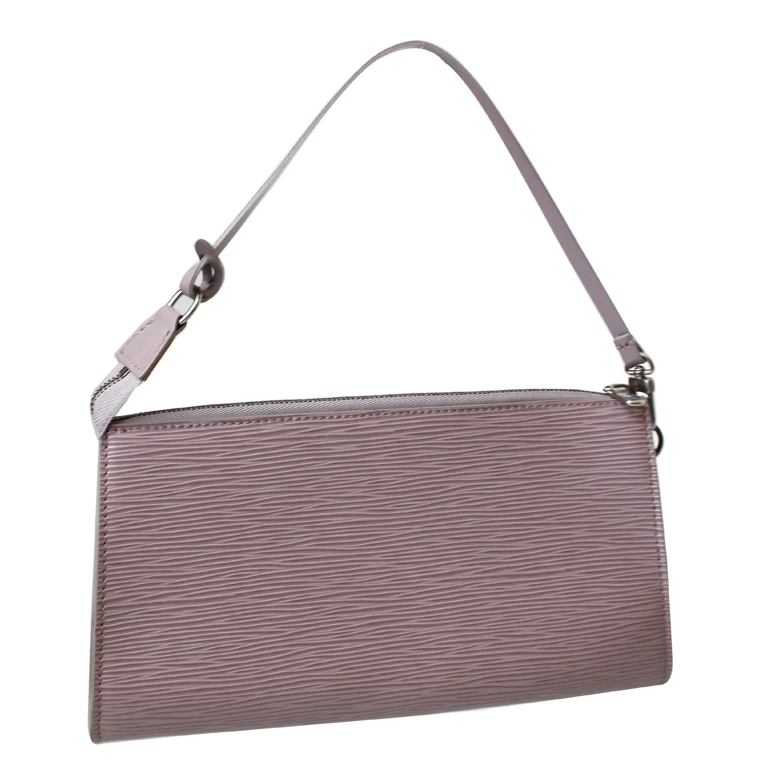 LOUIS VUITTON Epi Leather Pochette Accessories 24 Pouch Lilac