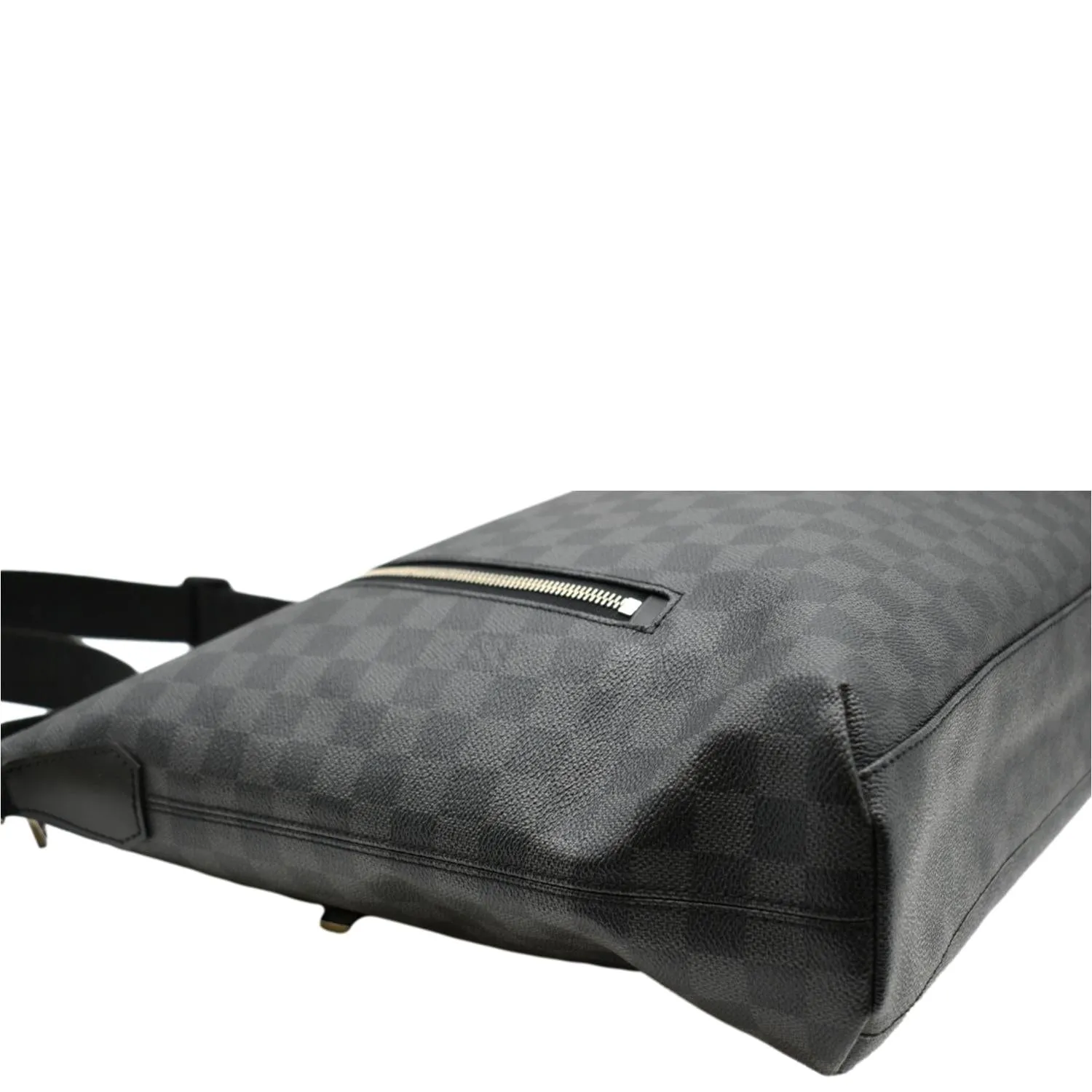 LOUIS VUITTON Mick Damier Graphite Messenger Crossbody Bag Black