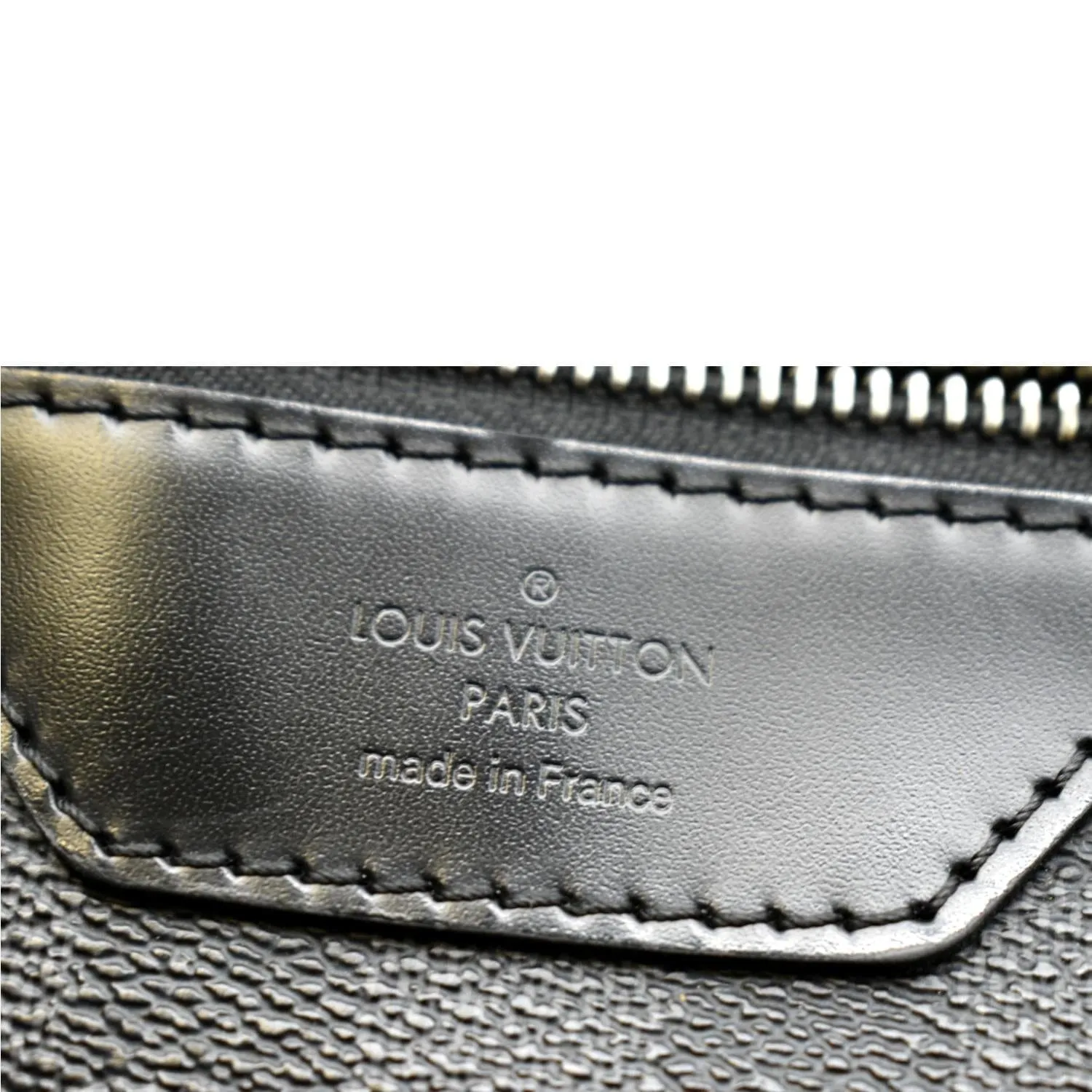 LOUIS VUITTON Mick Damier Graphite Messenger Crossbody Bag Black