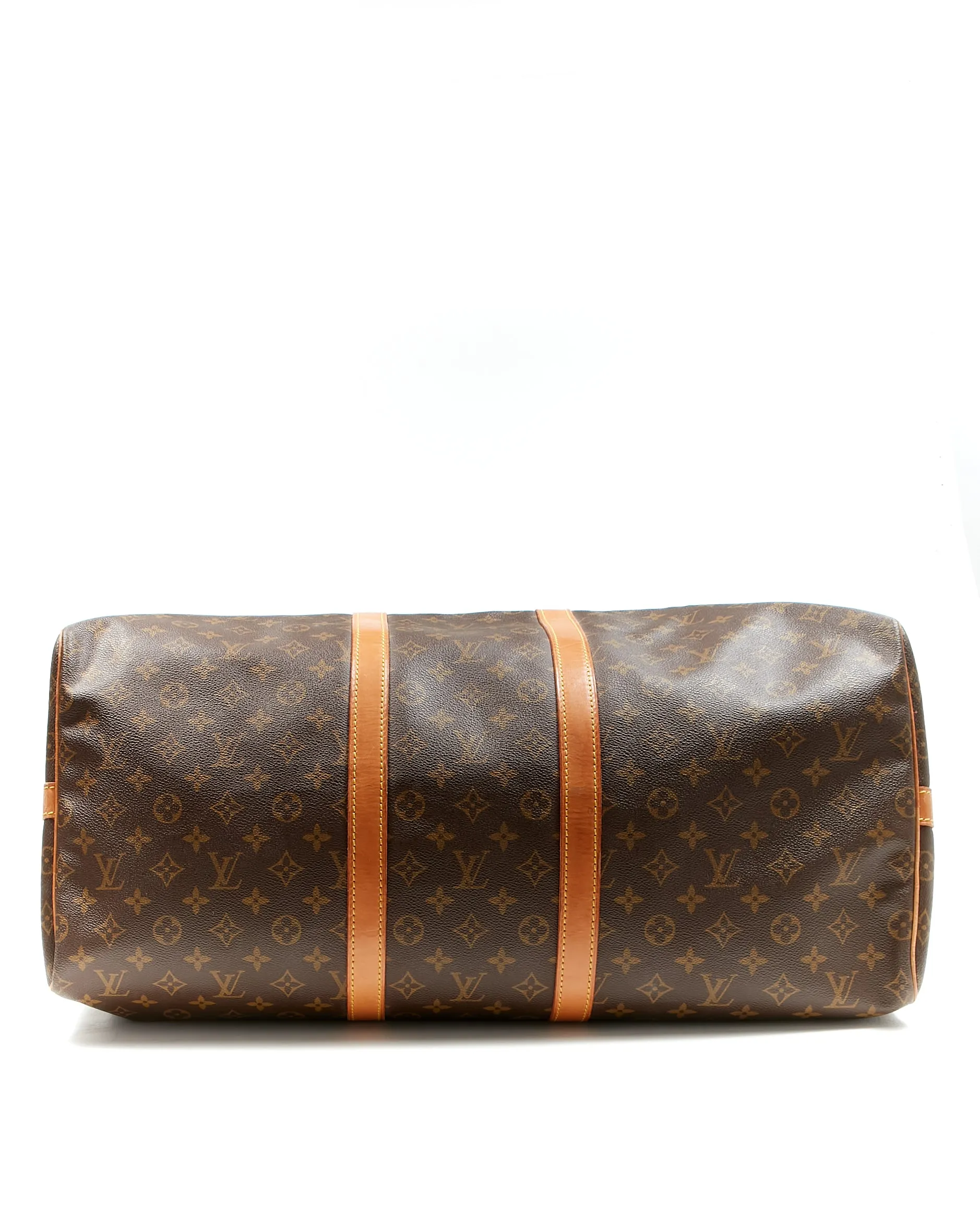 Louis Vuitton Monogram Canvas Keepall 55 Bandoulière Travel Bag