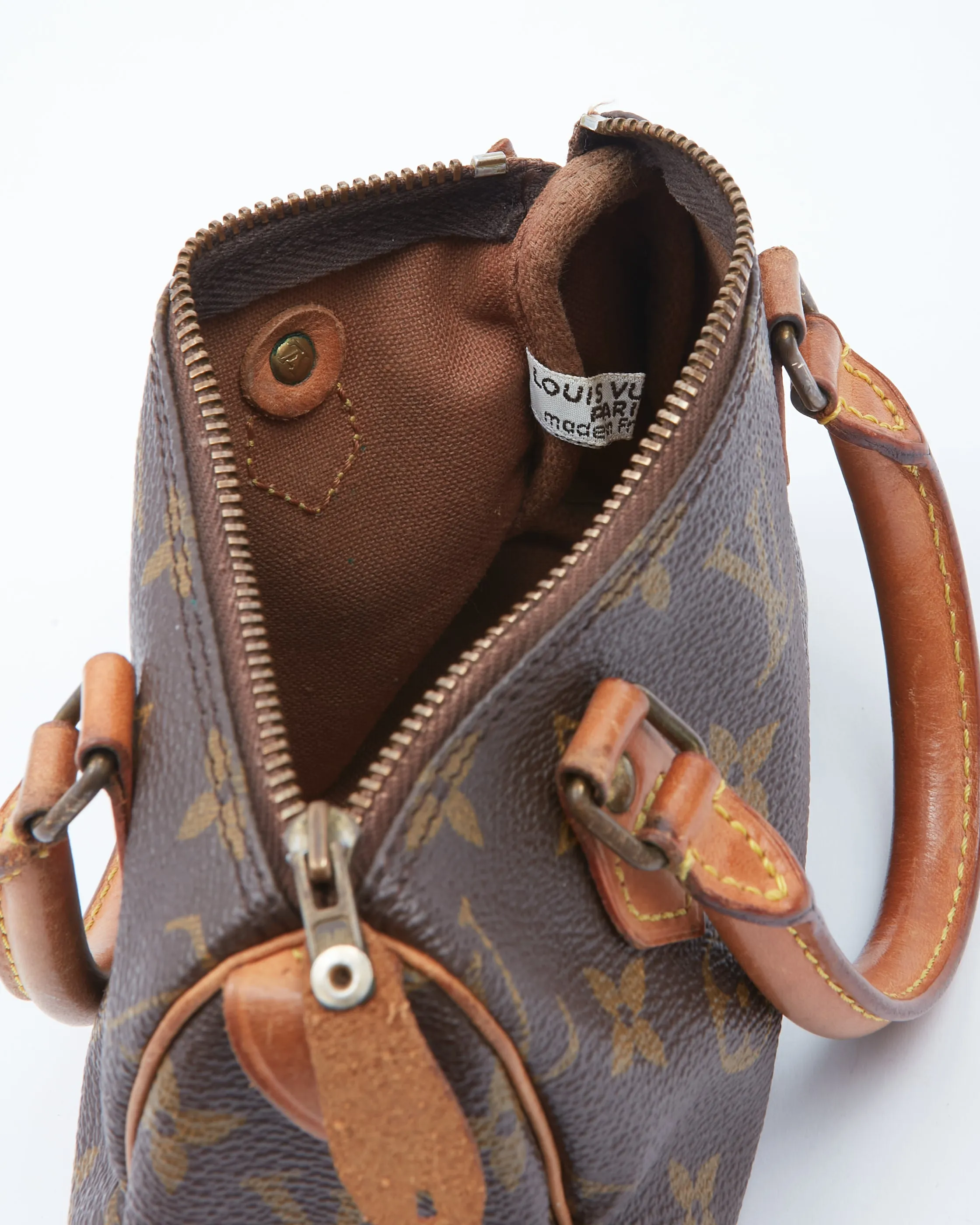Louis Vuitton Monogram Canvas Mini/ Nano Sac HL Speedy Bag